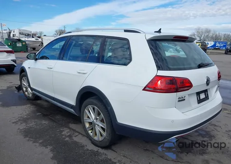 2017 Volkswagen Golf Alltrack Tsi S/Tsi Se/Tsi Sel из США, поврежденный, VIN 3VWH17AU0HM535152